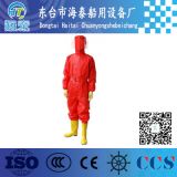 輕型防化服 消防員一級化學(xué)防護服 型號RFH-01輕型防化服