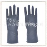 50g黑色工業(yè)用耐酸堿乳膠防護手套 勞保乳膠手套廠家批發(fā)直銷