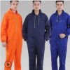 長(zhǎng)袖連體工作服帶帽男防塵車(chē)間工裝汽修噴漆服勞保工程服 艷藍(lán)色