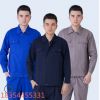 純棉工作服套裝男汽修工廠車(chē)間工裝電工電焊勞保服秋冬長(zhǎng)袖工作服