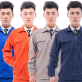 秋冬長(zhǎng)袖勞保工作服全工藝電焊焊工工作服套裝車(chē)間勞保服廠服定制