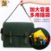 加厚定制帆布五金工具包 多功能電工包木工包鎖扣設(shè)計(jì)帆布工具袋