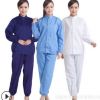 食品服 實驗室滌棉工作服 立領(lǐng)噴漆工防護服 勞保工作服套裝廠家