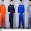 秋季長(zhǎng)袖反光條秋冬工作服套裝男勞保服汽修建筑環(huán)衛(wèi)工人耐磨工裝