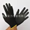 白色灰色黑色SMT無塵電子PU手掌浸膠涂掌涂層防靜電尼龍涂膠手套