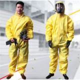 C級(jí)防化服防酸堿應(yīng)急救援服檢驗(yàn)檢疫防護(hù)服消防演練膠條型防毒衣 舉報(bào) 本產(chǎn)品采購屬于商業(yè)貿(mào)易行為