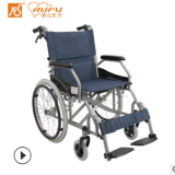 佛山東方輪椅老年人殘疾人手動輕便折疊小型家用超輕代步手推車