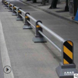 車道隔離護(hù)欄，不銹鋼矮護(hù)欄，停車場護(hù)欄，機(jī)非隔離墩欄桿現(xiàn)貨