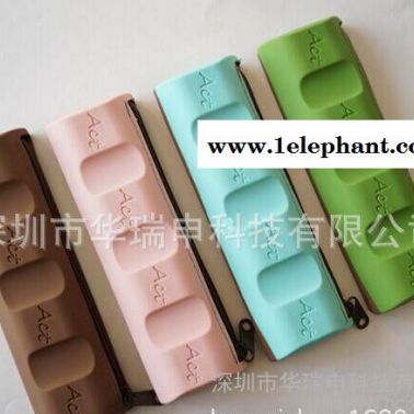 韓國文具 創(chuàng)意巧克力硅膠筆袋 硅膠個性學(xué)生文具收納袋鉛筆袋