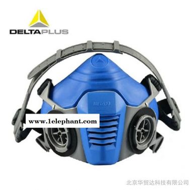 代爾塔雙濾盒半面罩防護(hù)面罩JUPITER-M6000半面具105006