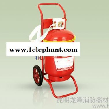 供應(yīng)湖北20kg、35kg、50kg昆明推車式干粉滅火器