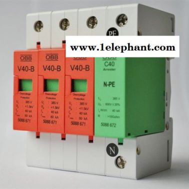 供應(yīng)英國(guó)OBB B級(jí)器V40-B/3+NPE（380V) 英國(guó)OBB防雷器