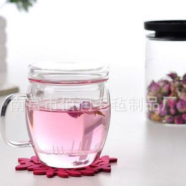 毛氈杯墊 大樹(shù)造型無(wú)紡布隔熱墊 防滑墊 毛氈餐墊 支持訂做