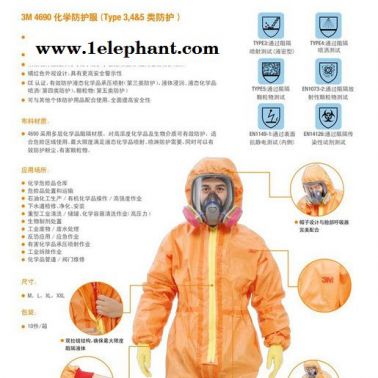 3M醫(yī)用防護(hù)服 一次性連體防護(hù)服 實(shí)驗(yàn)室醫(yī)用防護(hù)服直銷