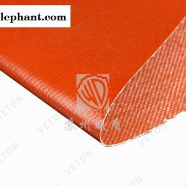 通風(fēng)管專(zhuān)用高溫防火硅膠布，雙面硅膠防火布生產(chǎn)