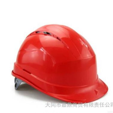 勞保用品  夏季勞保用品工程建筑施工工地高強(qiáng)度安全帽防砸透氣孔