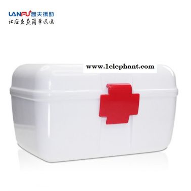 藍(lán)夫 12008大號(hào)家庭急救物品收納箱
