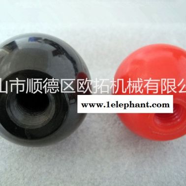 供應(yīng)膠木手柄球、紅黑手柄球、M8*32平口內(nèi)牙膠木牙