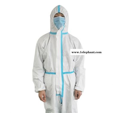 防塵服防護服工作隔離衣防疫一次性連體連帽重復(fù)無塵服