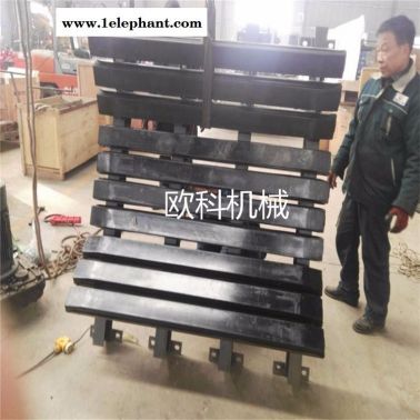 阻燃抗靜電緩沖條 輸送帶落料口緩沖床 歐科B=1200皮帶機(jī)緩沖滑槽