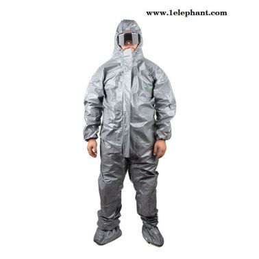 梅思安 10114590 CPS601連體式化學(xué)防護(hù)服L帶鞋套