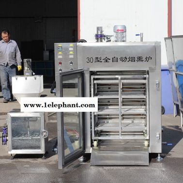全自動燃?xì)鉄熝瑺t   全自動煙熏爐廠家  全自動煙熏爐價格