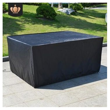 花園家具罩 戶(hù)外防雨罩210D涂銀牛津布家具防塵罩遮陽(yáng)組合桌椅罩