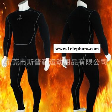 PRO健身衣套裝  運動訓(xùn)練塑身 冬季加絨長袖套裝 現(xiàn)貨