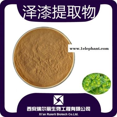 澤漆提取物10-1澤漆粉 貓眼草 澤漆浸膏  資質(zhì)齊全  源頭廠家包郵  西安瑞爾麗生物工程