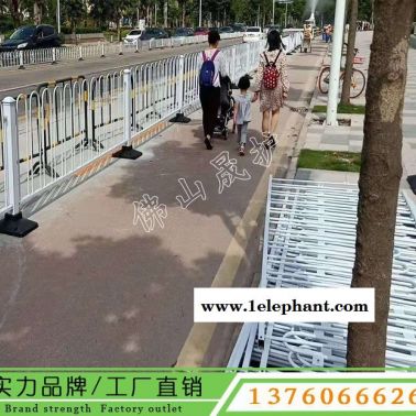 韶關(guān)道路提升改造工程 市政護(hù)欄安裝 白色京式欄桿