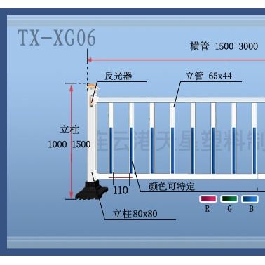 撫州城市交通護欄 臨川區(qū)交通道路柵欄