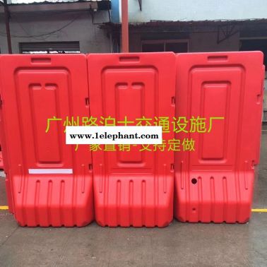 廣州高圍欄水馬1.8米高防撞設(shè)施注水隔離墩吹塑產(chǎn)品