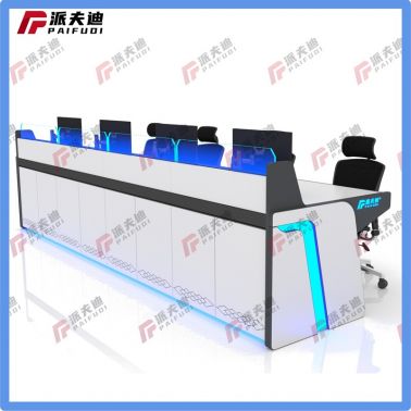 監(jiān)控操作臺(tái)豪華指揮中心控制臺(tái)電腦桌工作調(diào)度平臺(tái)